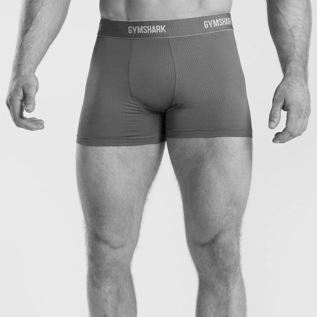 Bóxer deportivo de algodón elástico para hombre